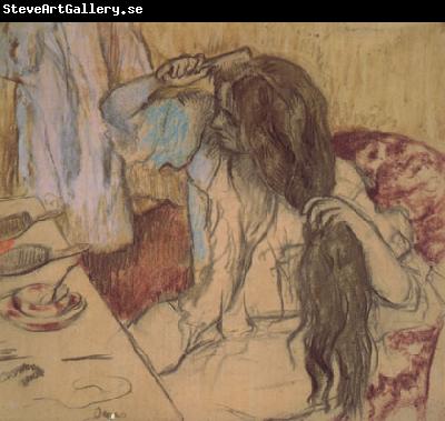 Edgar Degas Woman at Her Toilette (mk05)